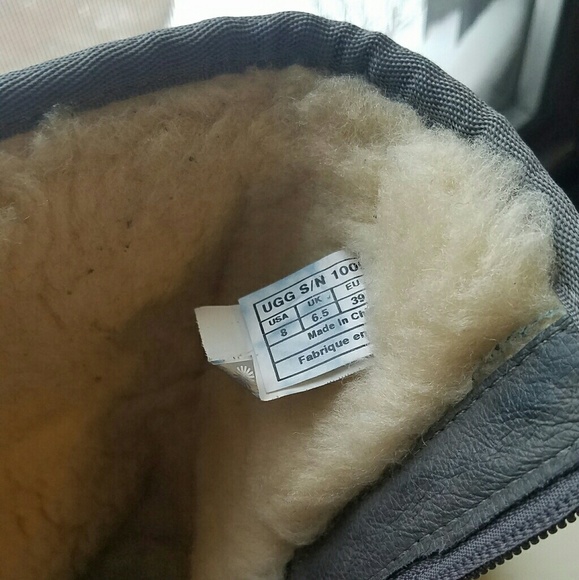 UGG Womens Authenitc Sumner Boots in Gray - Picture 4 of 7