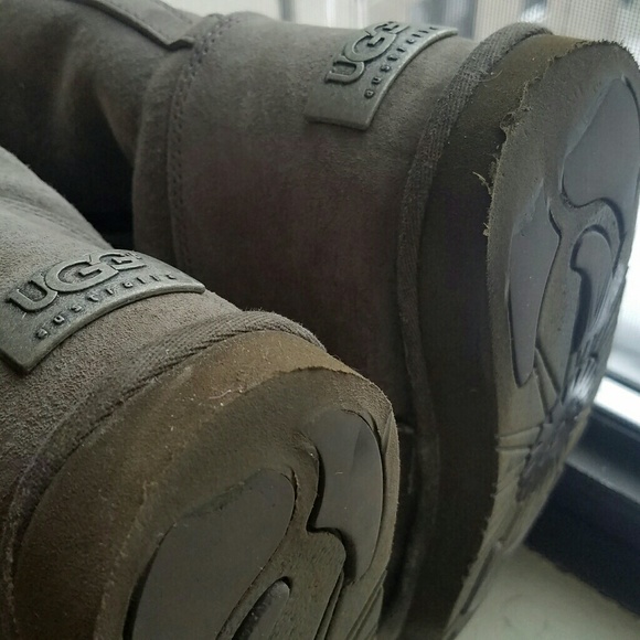 UGG Womens Authenitc Sumner Boots in Gray - Picture 6 of 7