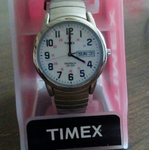 NWT Men's Classic Timex Watch with Indigo Night Li
