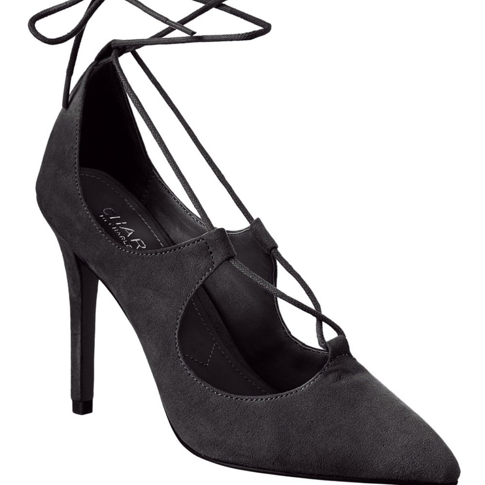 Charles David Black Suede Pump