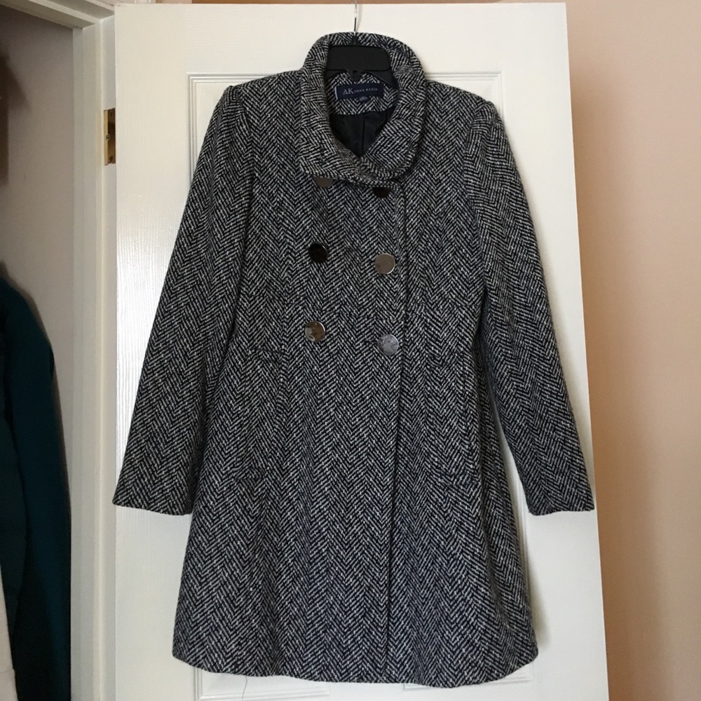 Anne Klein wool pea coat