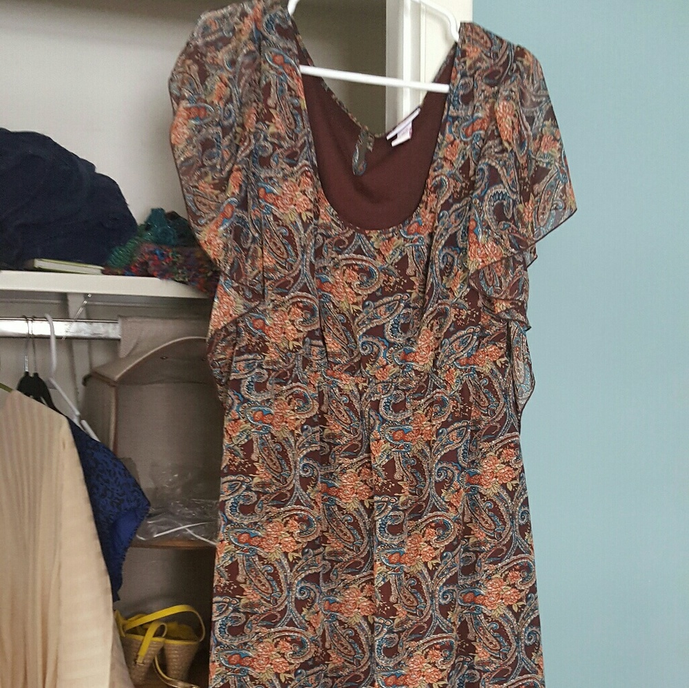 Loop18 Flutter Sleeve Dress