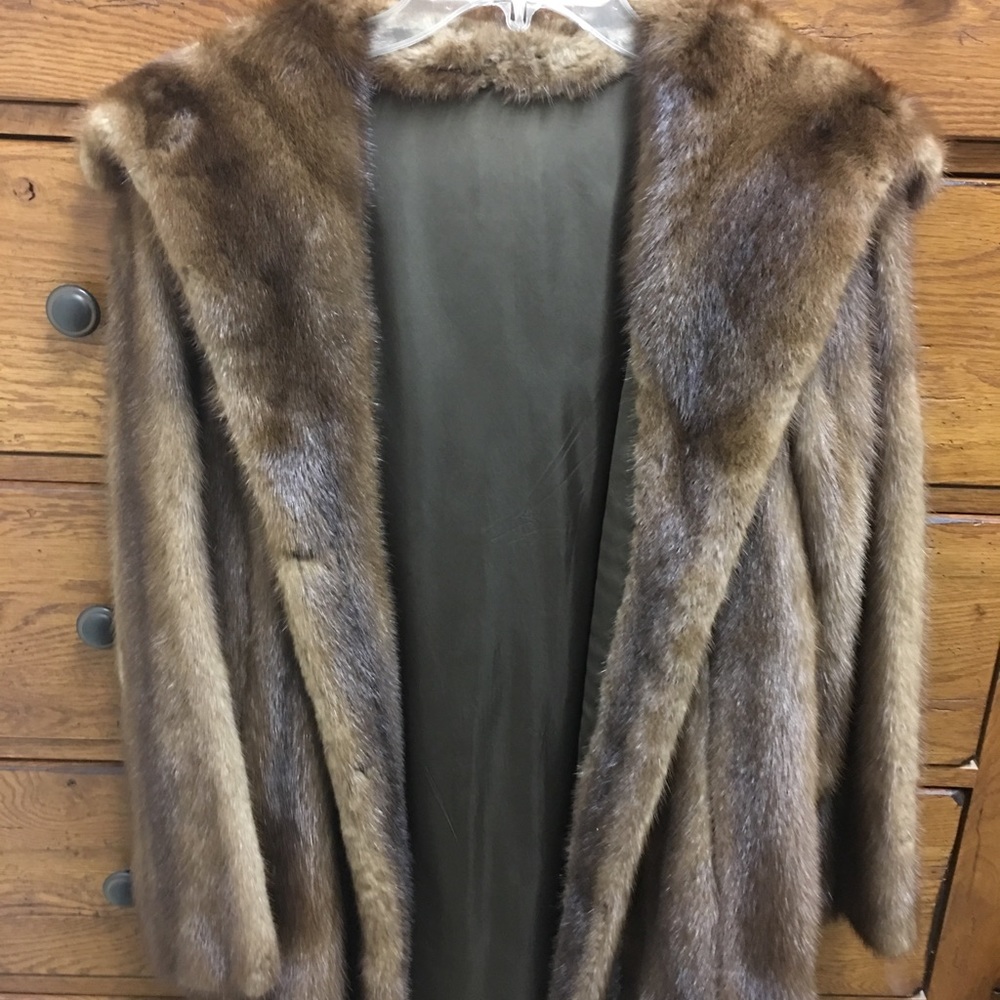 Mink coat