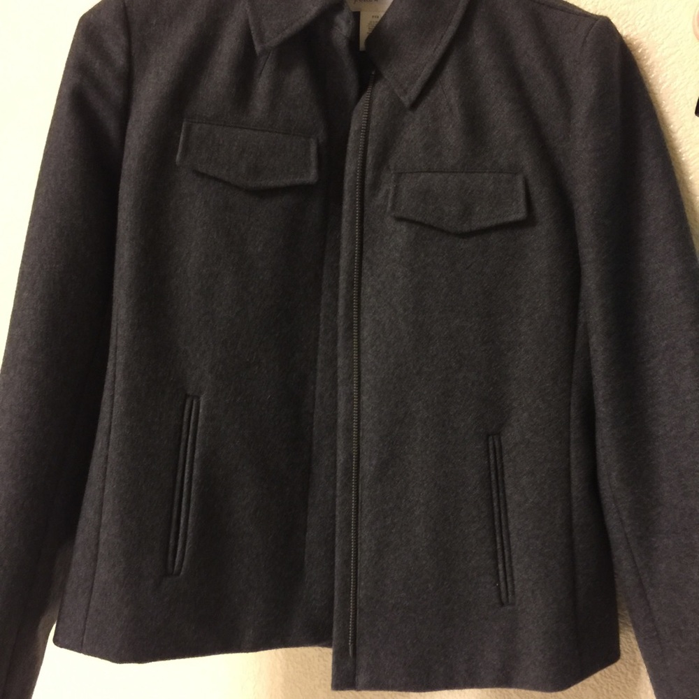 J crew wool jacket