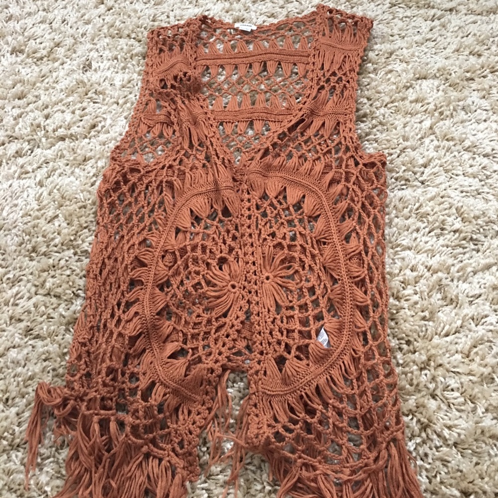 Cover top knot vest M/L