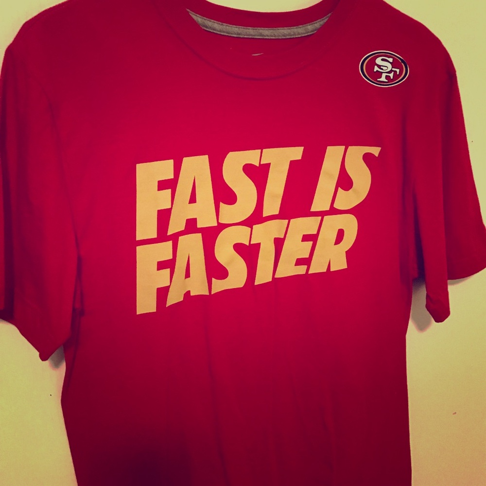 Nike San Fran 49ers tshirt