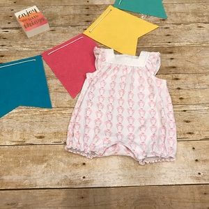 Janie & Jack Flamingo Romper