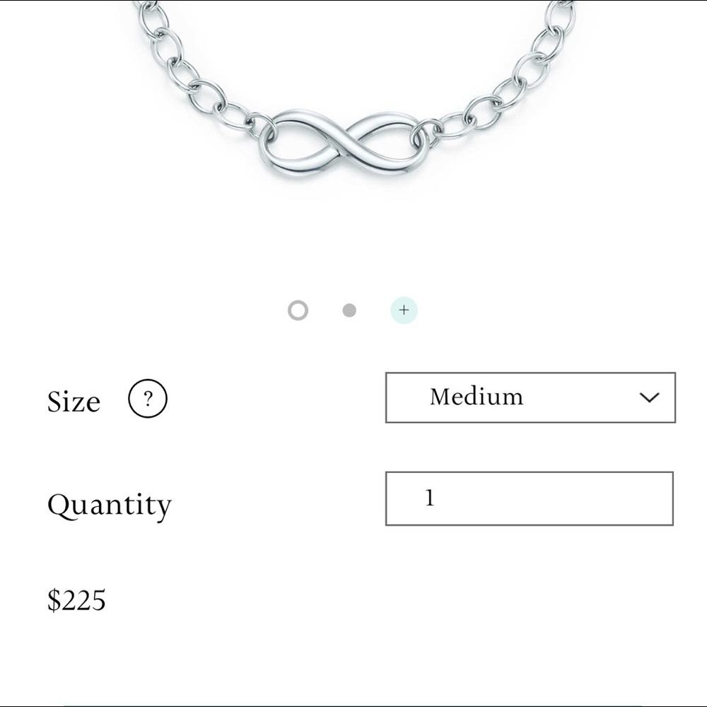 Tiffany & Co. Infinity Bracelet - Picture 4 of 4