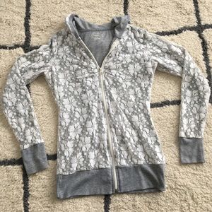 lace zip up