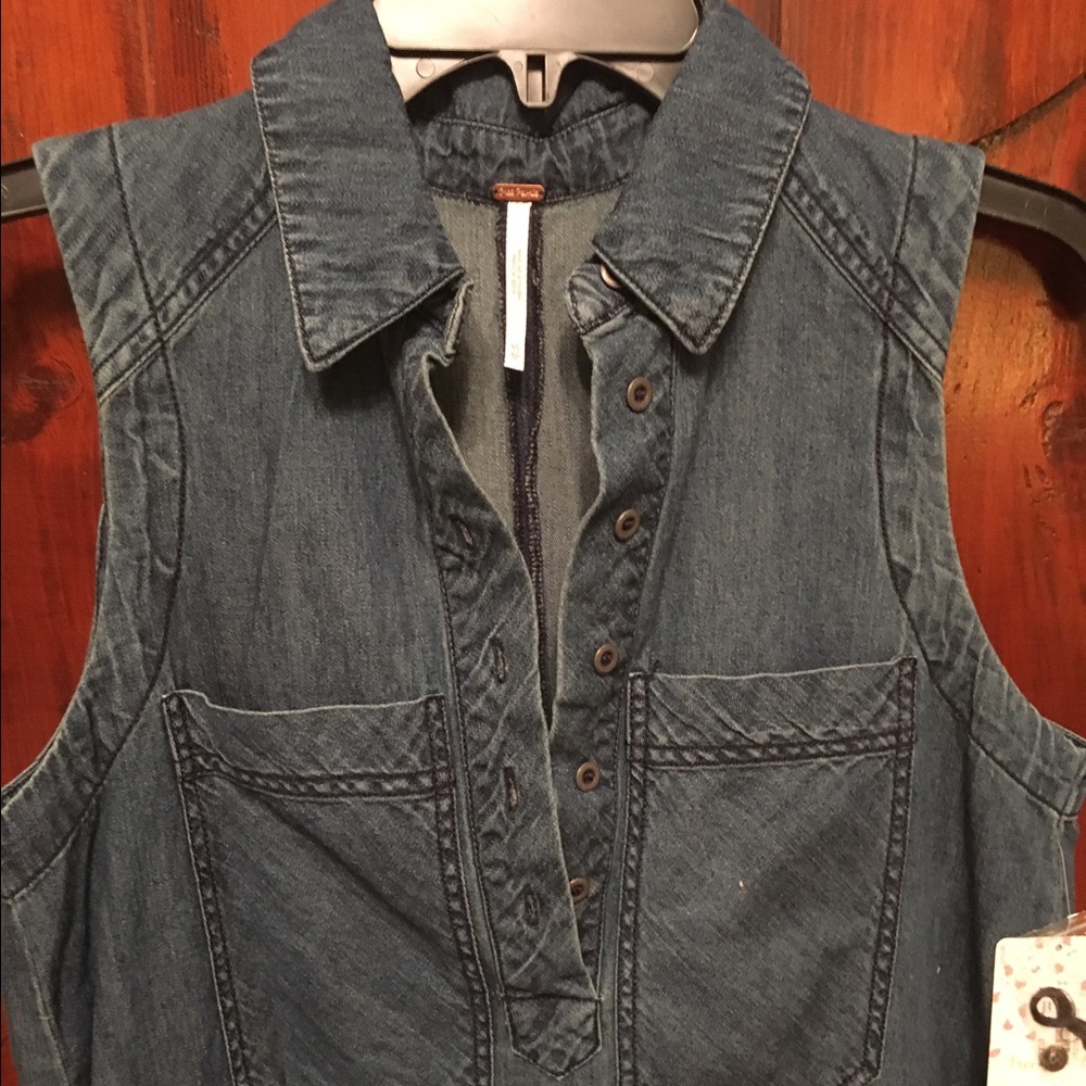 Free People long jean dress