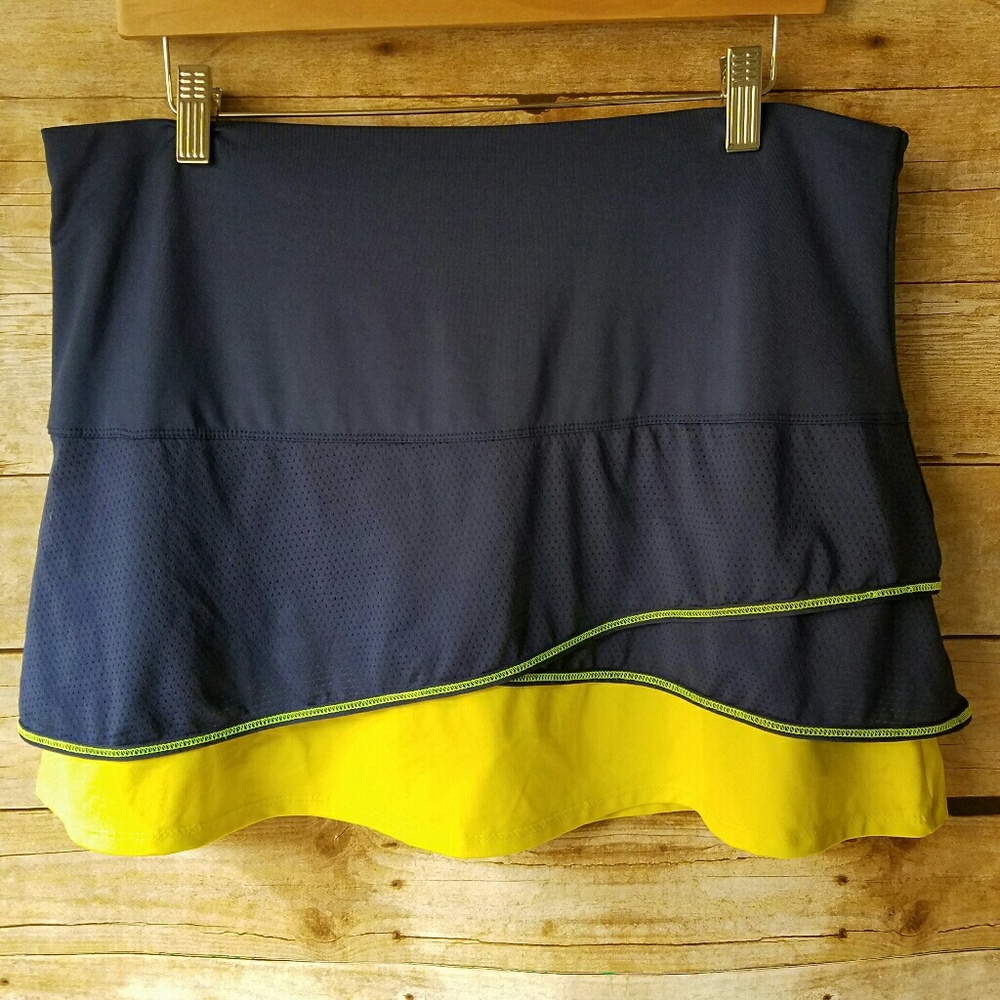 LUCKY IN LOVE STYLISH  XL TENNIS SKIRT