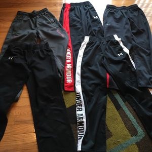 Boys youth large sweats-- under armour and Nike