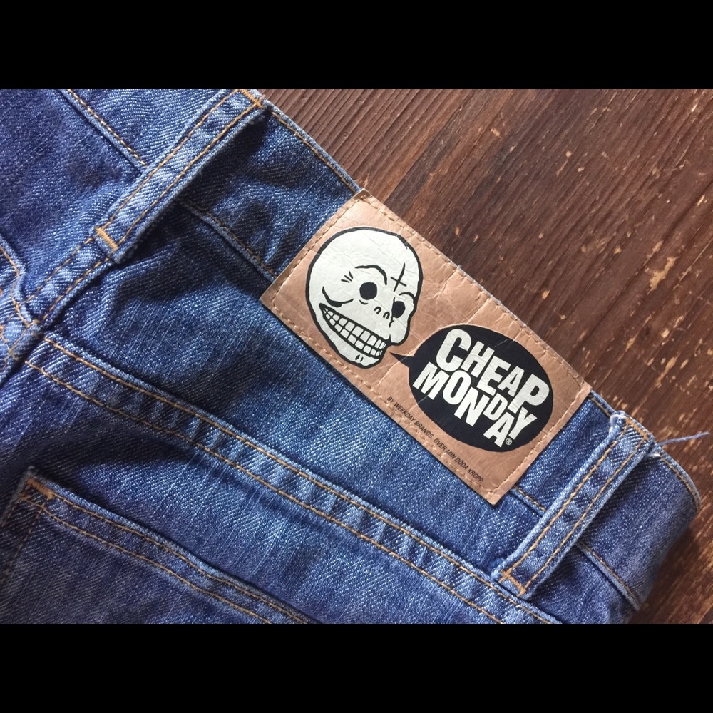 Cheap Monday High Waist Skinny Jeans size 29