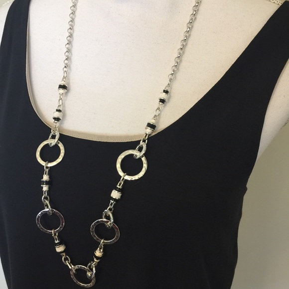 Ann Taylor navy blue lined shell top Sz XS - Picture 2 of 6