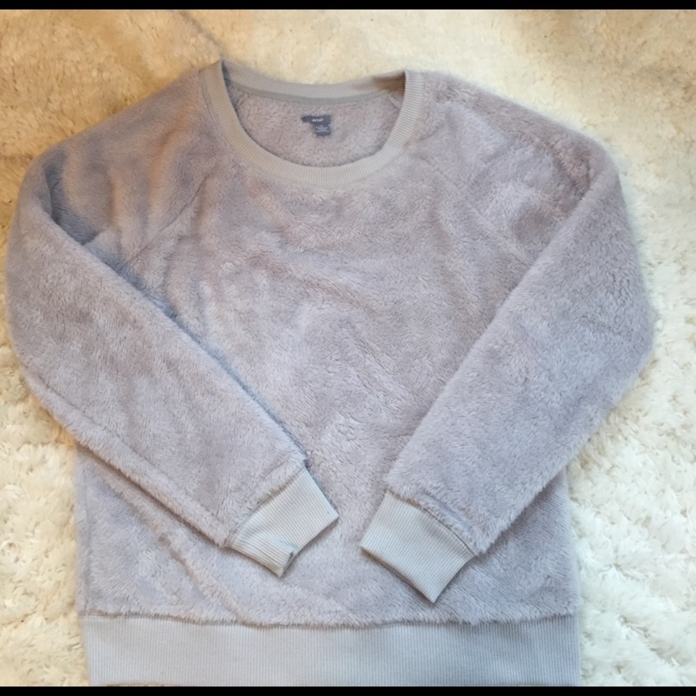 Pullover Sherpa feeling sweatshirt