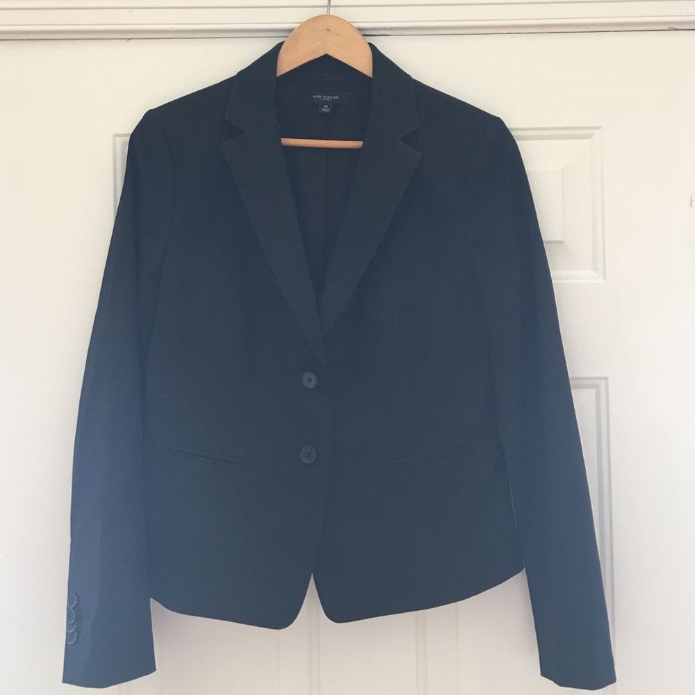 Ann Taylor black blazer, Size 10