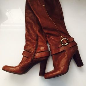 Nine West Heeled Knee High Boots