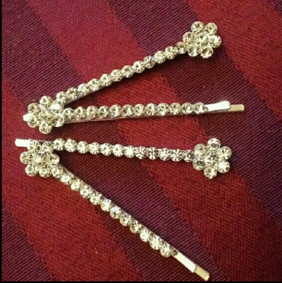 Gorgeous Rhinestone Hairpins - Picture 1 of 2