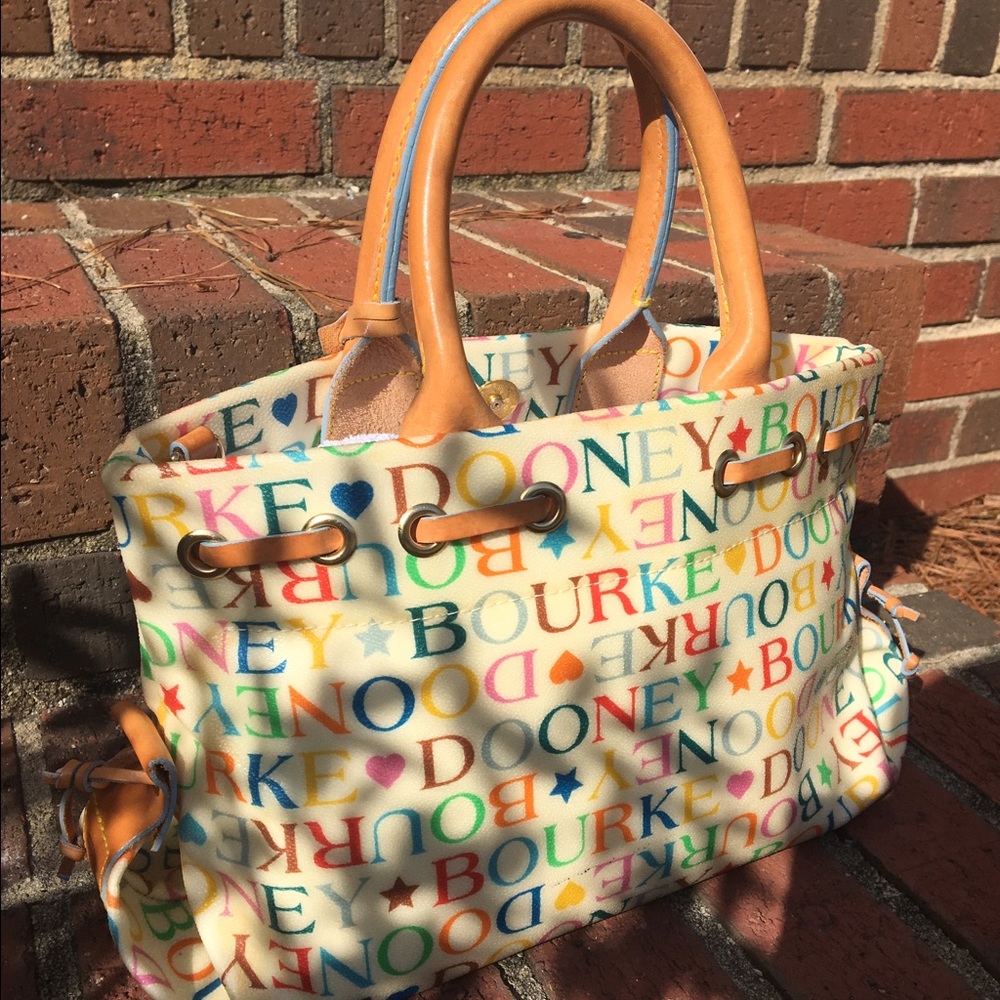 Vintage Dooney and Bourke Multi-Color Purse