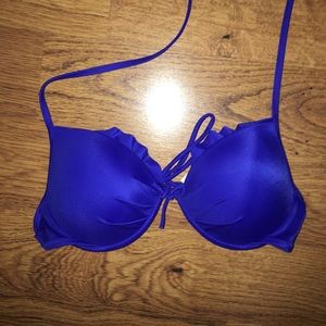 Victoria secret "fabulous top"  bright navy blue