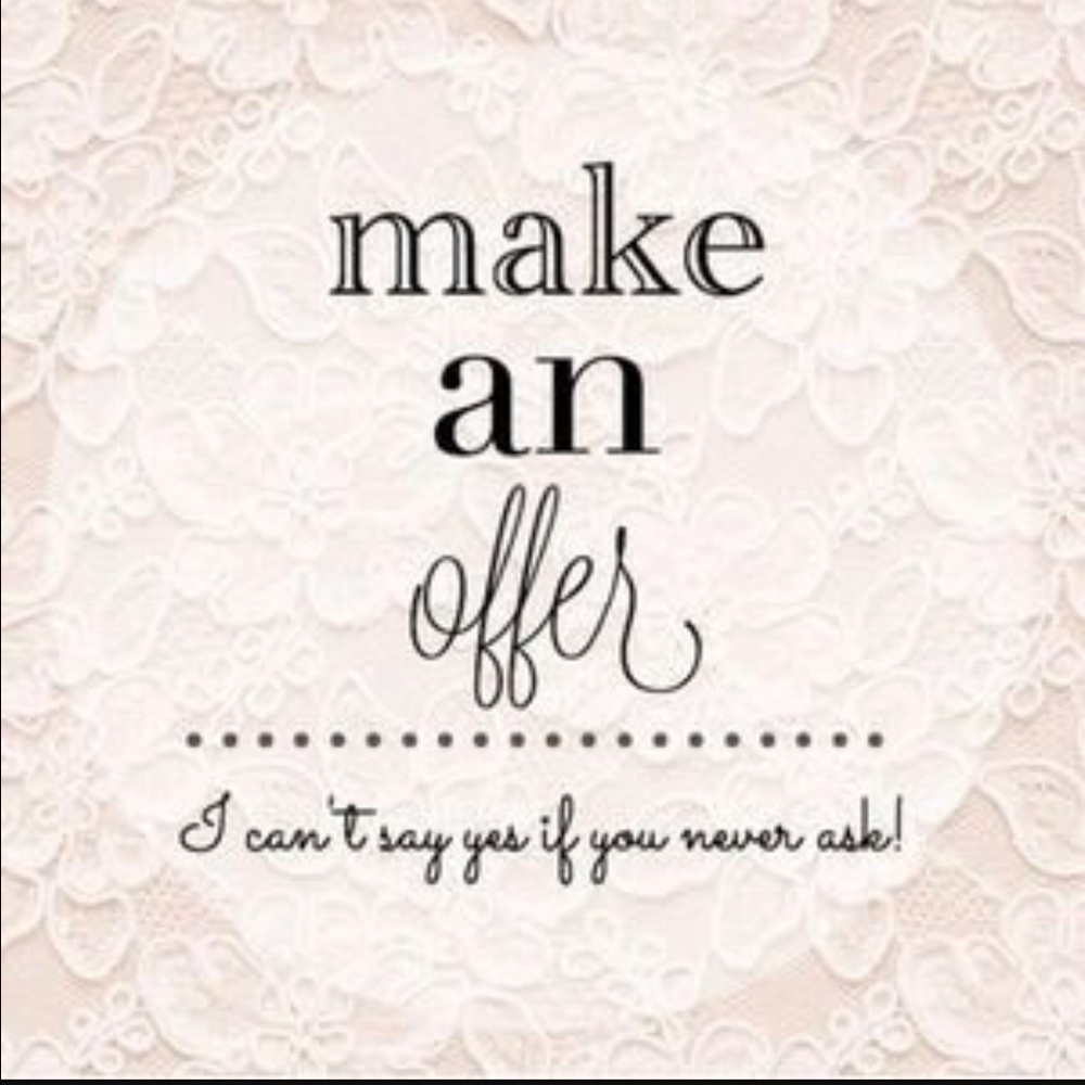 Make me an offer!
