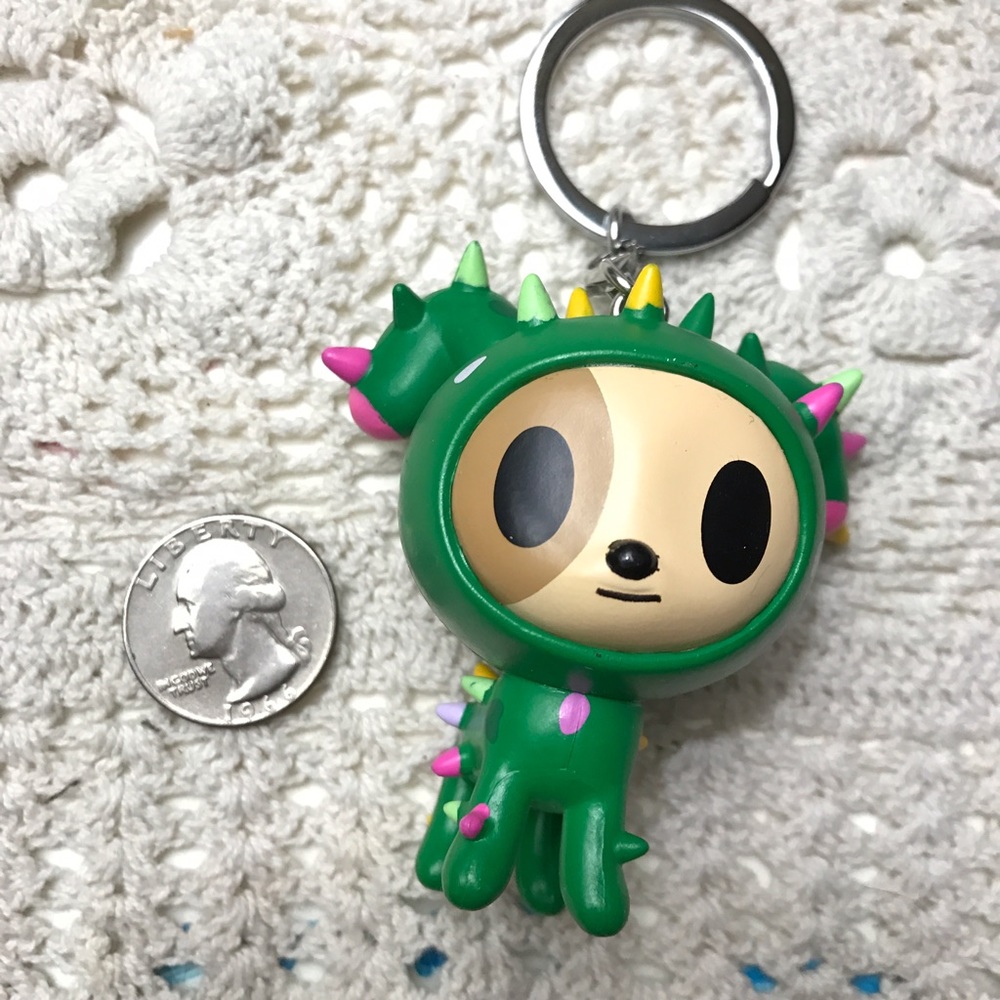 ✨SOLD✨ TOKIDOKI Cactus Dog Key Chain
