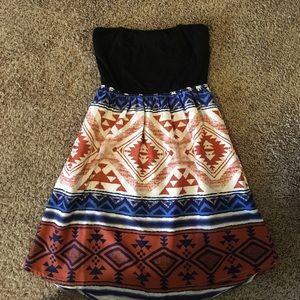 Sleeveless Roxy mini dress