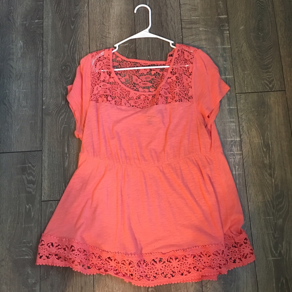 Torrid babydoll blouse
