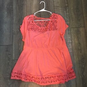 Torrid babydoll blouse
