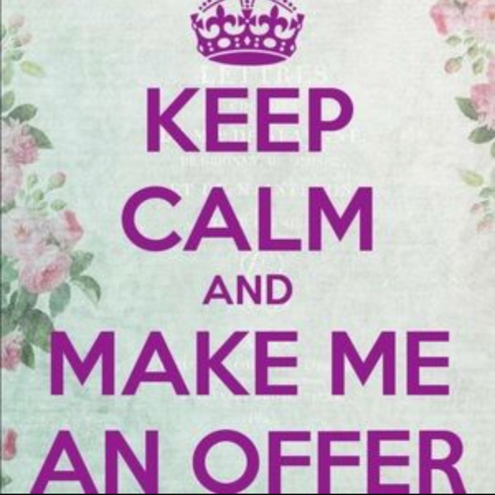 Don't like the price ... make an offer