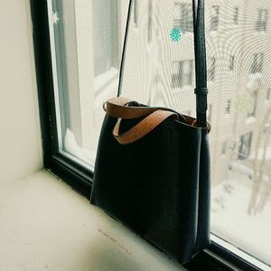 UO Mini Reversible Vegan Leather Tote Bag