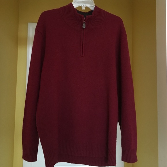 Joseph A Bank Lambs' Wool Sweater - Picture 1 of 4