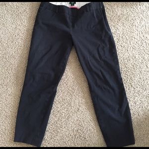 J.CREW black city pant