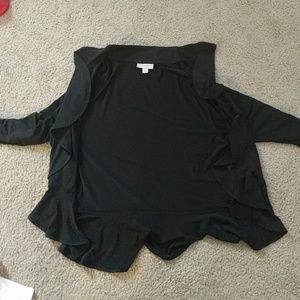 *BRAND NEW w/ TAGS* NEVER WORK! silk cover shirt