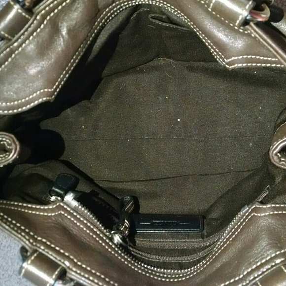 Coach Soho Double Pocket Tote in Brown Leather - Picture 3 of 4