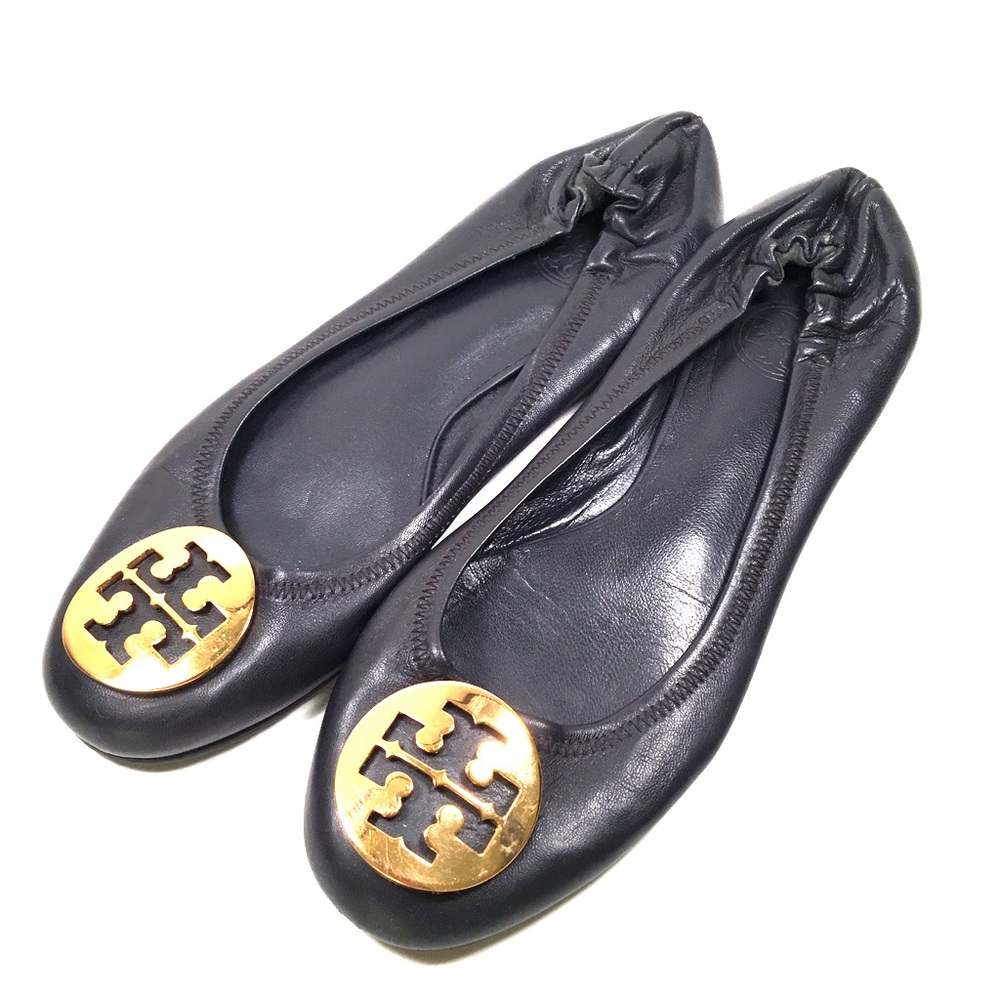 Tory Burch Navy Blue Flats (size 8 1/2)