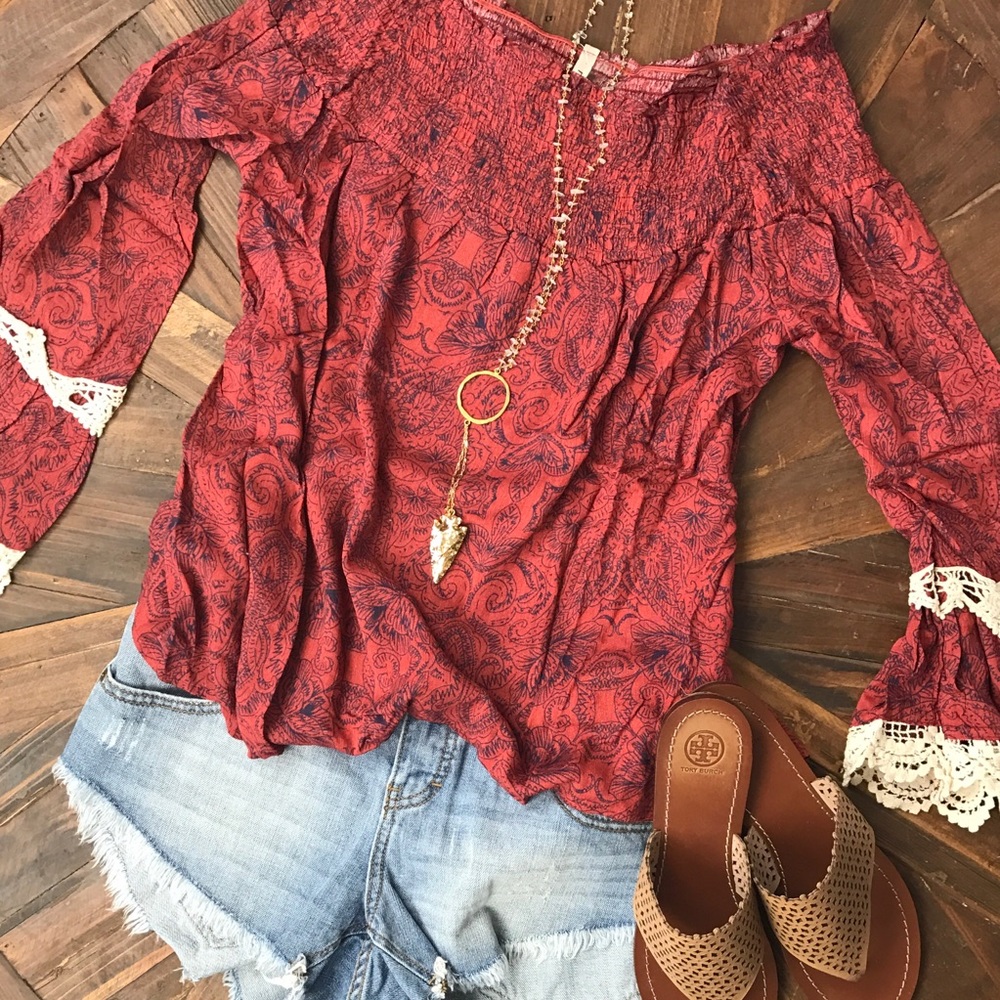 Off the shoulder top