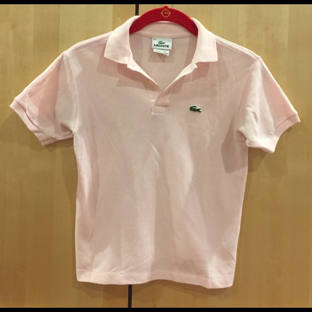 Light pink Lacoste shirt