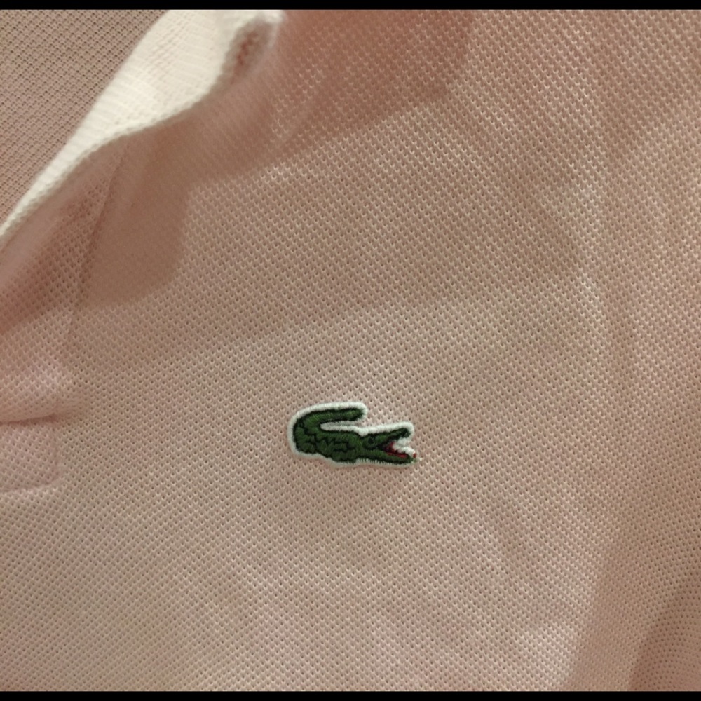 Light pink Lacoste shirt - Picture 3 of 3