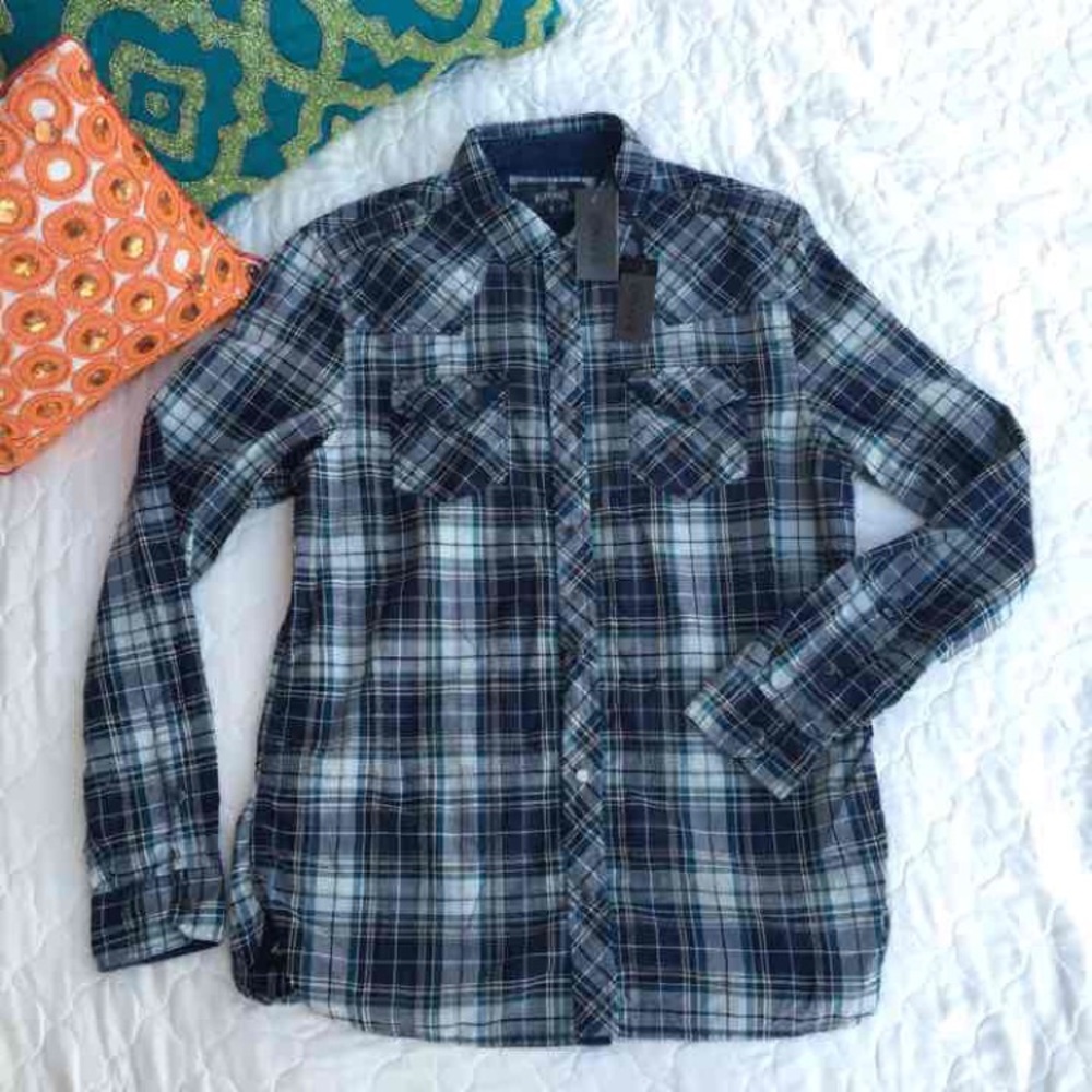 NEW MENS BUFFALO David Bitton Shirt M