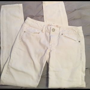 White AE Skinny Jeans
