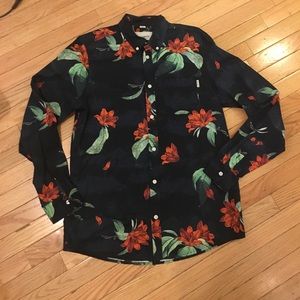 Carhartt Hawaiian Long Sleeve Button Down