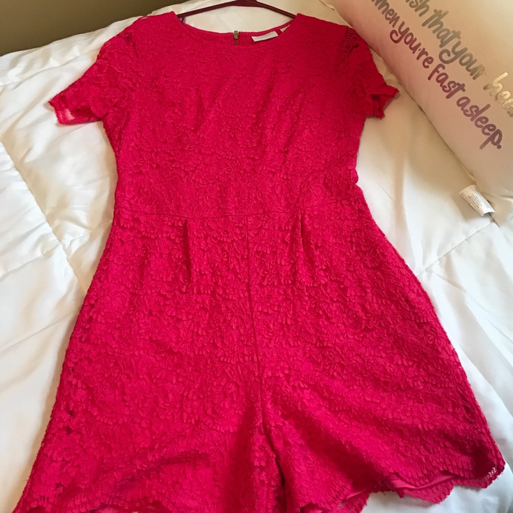 Fuchsia romper