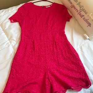 Fuchsia romper