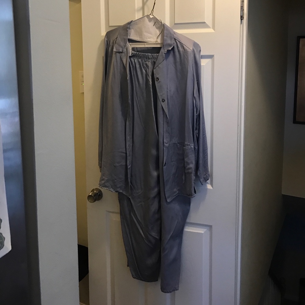 Light Blue 2pc Suit