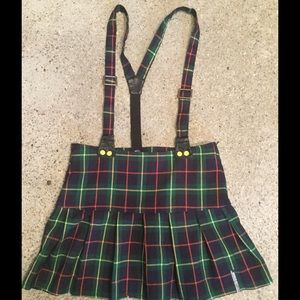 Harajuku mini plaid skirt
