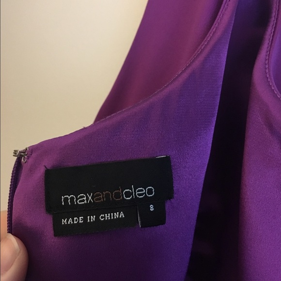 Max and Cleo Short fuchsia dress - Picture 2 of 5