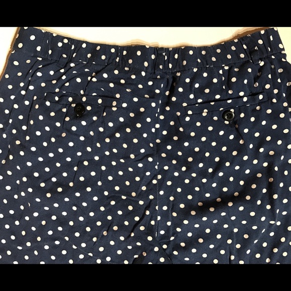 Madewell Draped Dot Pants Size 6 - Picture 4 of 4
