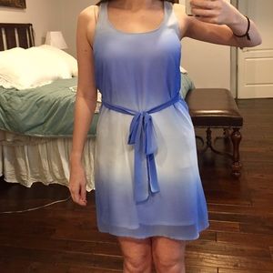 BCBG MAXARIA Blue Ombré Dress
