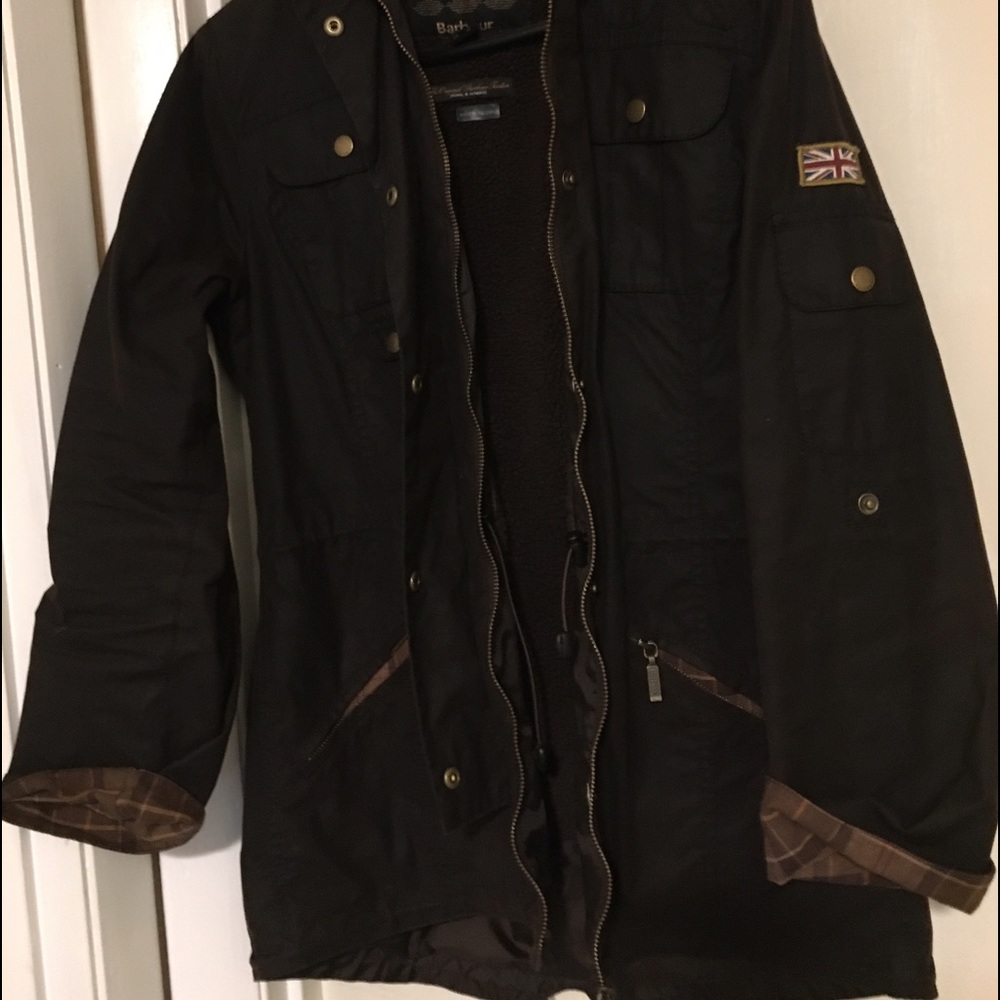 Barbour Hooded Coat